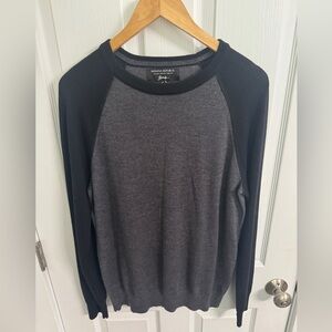 Banana Republic Men's Italian Merino Wool Raglan Sweater - Medium Tall